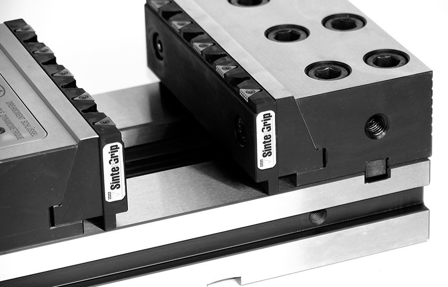 étau fraisage plaquette carbure de bridage SinterGrip - SMW Autoblok